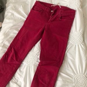 Dark pink skinny jeans JOE’S